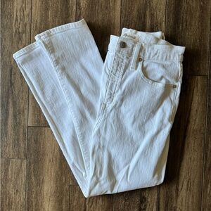 Madewell Women's Crisp White Straight Leg Jeans